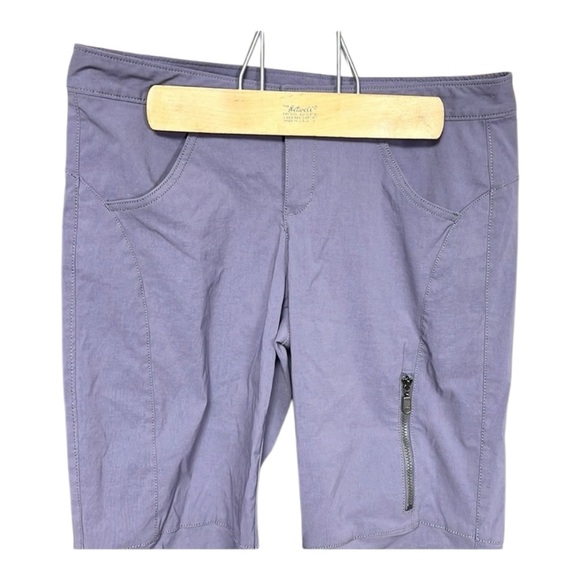 Athleta Nylon Purple Athletic Capri Pants Size 2 - Picture 2 of 10